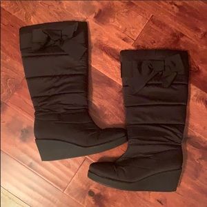Kate Spade Cagney Snow Boots with Bow